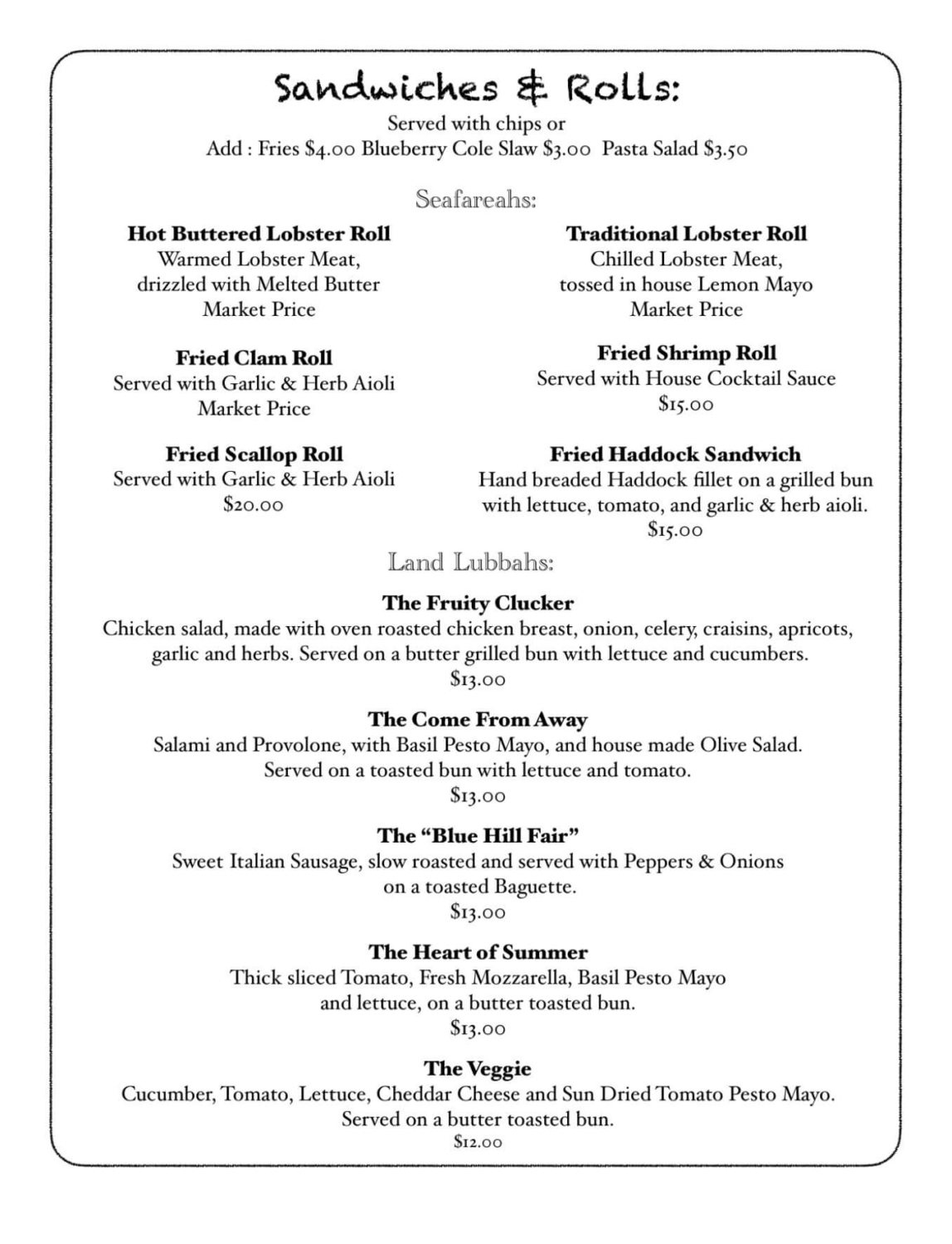 Lobster Lady Restaurant Maine Lobster Lady