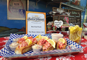 Maine Lobster Lady Lobster Rolls and Best of Phoenix Award for Best Food Truck