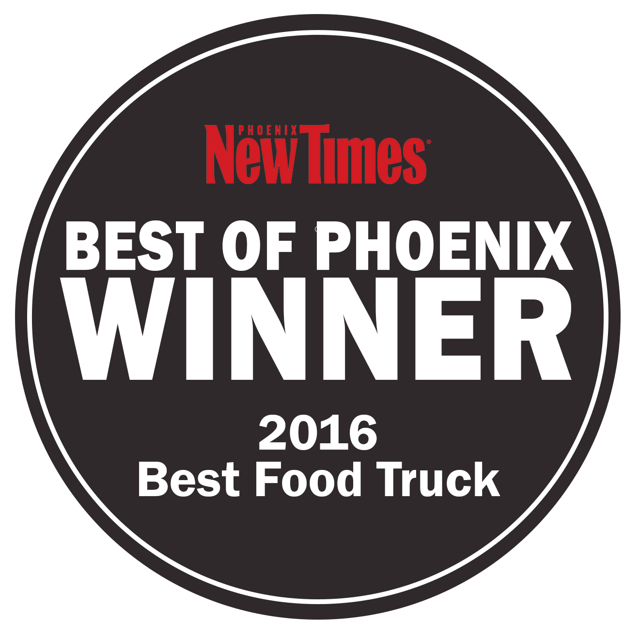 The Maine Lobster Lady won the award for 2016 Best Food Truck in the New Time's "Best of Phoenix" contest