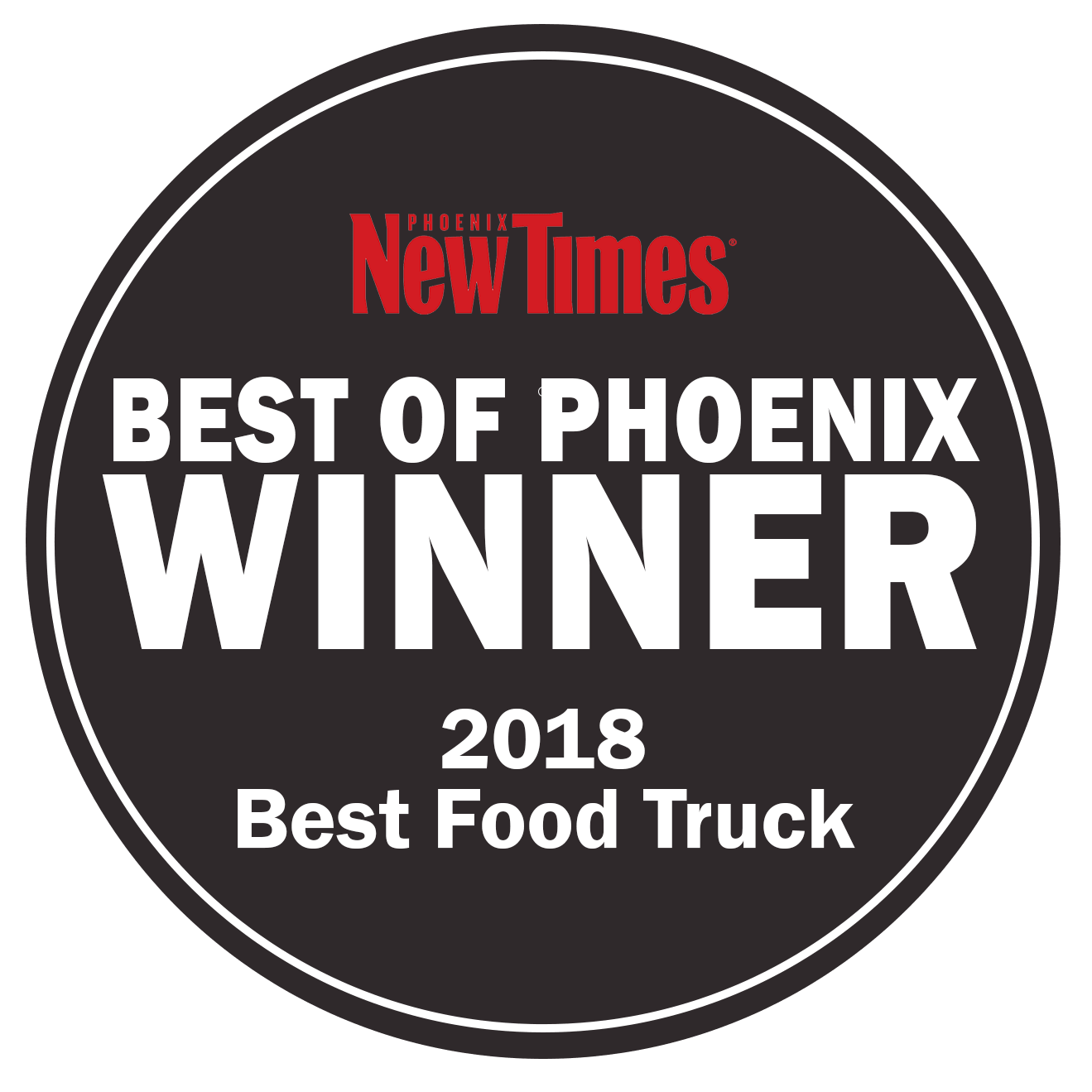 The Maine Lobster Lady won the award for 2018 Best Food Truck in the New Time's "Best of Phoenix" contest