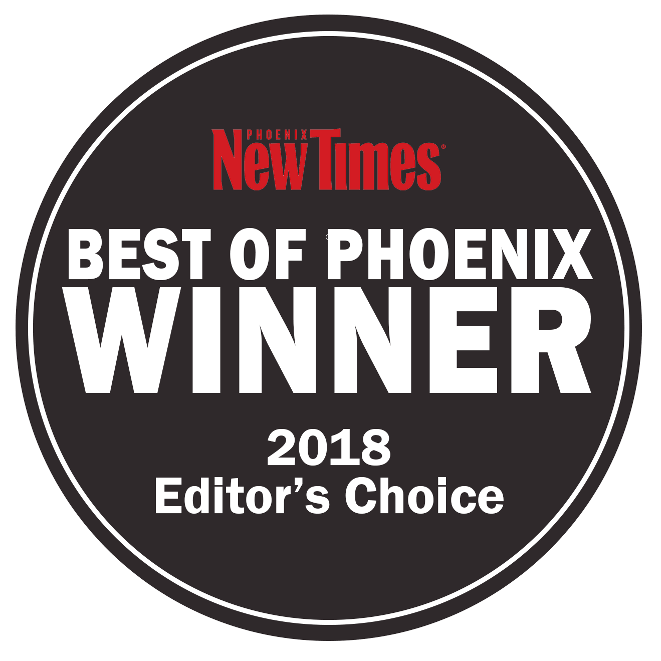 The Maine Lobster Lady won the award for 2018 Editor's Choice in the New Time's "Best of Phoenix" contest