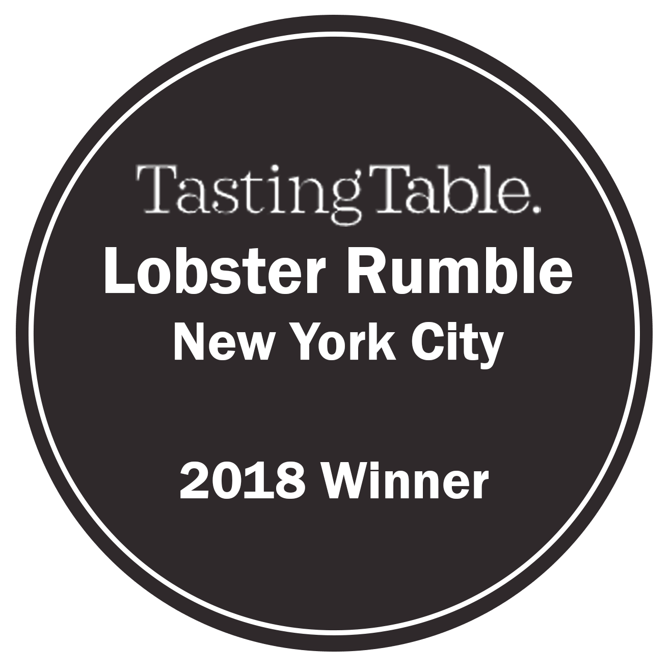 The Maine Lobster Lady was the first female winner in history at the 2018 Tasting Table's Lobster Rumble in New York City!